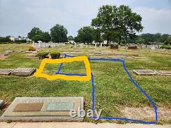2 Adjacent Graves in King Solomon Memorial Park, Clifton, NJ JEWISH SECTION