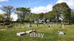2 Adjoining Grave Sites / Cemetery Plots at Irving Park Cemetery in Chicago, IL