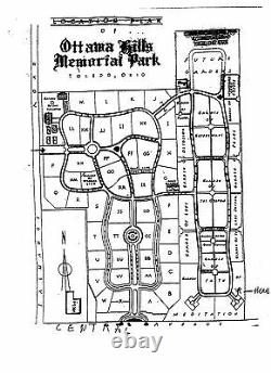 2 Burial Plots at Ottawa Hills Memorial Park, Toledo, Oh, Garden of Meditation