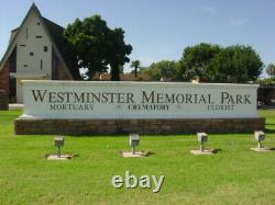 2 Burial Plots side by side, Garden of Meditation, Westminster Memorial Park, CA