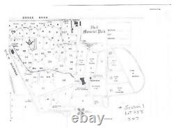 2 Cemetery Plots Flint Memorial Park Mt. Morris Michigan Well Kept Front Section