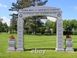 2 Cemetery Plots Flint Memorial Park Mt. Morris Michigan Well Kept Front Section