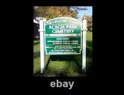 2 Cemetery plots Acacia Park & Resthaven Memorial Gardens North Tonawanda NY