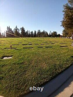 2 Double Burial Cemetery Plots at Lakewood Memorial Park