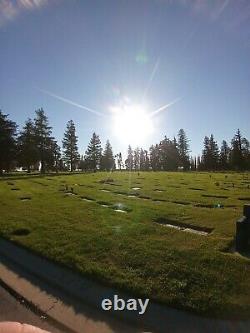 2 Double Burial Cemetery Plots at Lakewood Memorial Park