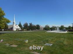 2 Side-by-side Cemetery Plots at Mount Vernon Memorial Park in Fair Oaks, CA