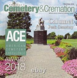 2 plots at Picturesque Calumet Cemetery Rare section. Lot 1236 1 & 2