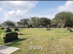 3 Cemetery burial Plots, Together At Forest Park East Webster Texas