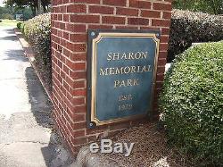 4 REDUCED-PRICE Cemetery Plots Sharon Memorial Park Charlotte NC $2,250 Each
