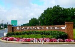 4 cemetery plots for sale Meadowridge Memorial Park Maryland