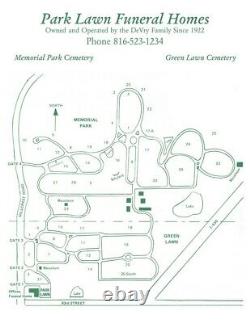 7 beautiful grave plots Kansas City, MO Memorial Park Cemetery 700. Each