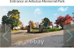 Arbutus Memorial Park 2(Tandem) Cemetery Mausoleum Crypts in Baltimore