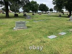 Burial Plots At Memorial Park Cemetery, Tulsa, Ok