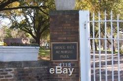 Burial Plots For Sale in Historic Grove Hill Memorial Park Dallas Texas