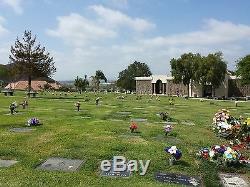 Camarillo Cemetery Double Lawn Cript in the Conjeo Mountain Memorial Park, CA
