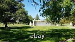 Cemetery Mausoleum Tandem/Companion Crypt at Oakdale Memorial Park, Glendora, CA