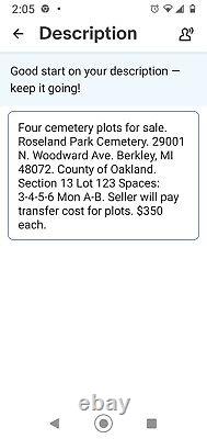 Cemetery Plots in Berkley, MI