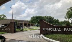 Cemetery Spaces (2) in Houston, Texas San Jacinto Memorial Park