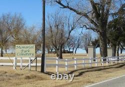 Contract with Memorial Park Cemetery. (Full cremation, burial and service for 2)