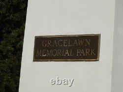 Double depth cemetery plot at Grace Lawn Memorial Park in New Castle, DE
