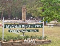 Evergreen Cemetary Park Sumter SC. Grave Lots For Sale