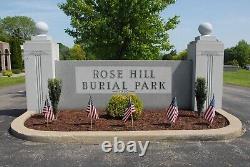 Five Cemetery Lots for Sale Rose Hill Burial Park Fairlawn, Ohio (Section 1)