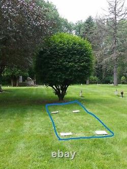 Forest Hills Memorial Park in Reading, Pennsylvania. Four Burial Cemetery Plots