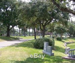 Forest Park Lawndale Houston TX cemetery plot