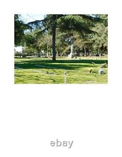 Fresno CA, Cemetery Plots at Belmont Memorial Park, Block 24 Section 3 and 4