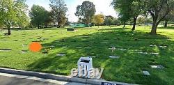 Montecito Memorial Park 1 Double deep burial plot, Colton, California