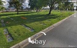 Montecito Memorial Park- 5 pristine separate cemetery plots, Colton, California