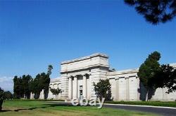 Niche Mausoleum of the Golden West Inglewood Park Cemetery Holds 3 Vessels