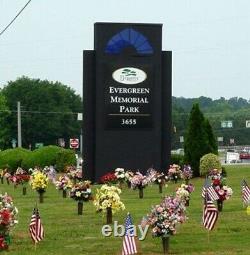 One Cemetery Burial Plot At The Exclusive Evergreen Memorial Park In Athens, Ga