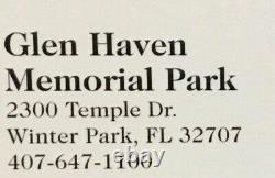 One Cemetery plot Serene location Well maintained Glen Haven in Winter Park, FL