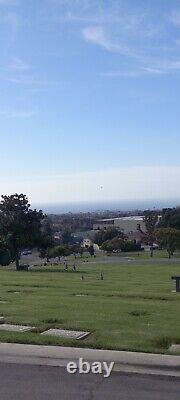 Pacific view memorial park, corona del mar ca, niche for cremation slot for 2