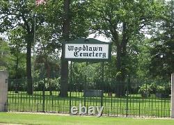 Pair of Burial Plots / WOODLAWN Cemetery / Highland Park, Michigan / Detroit