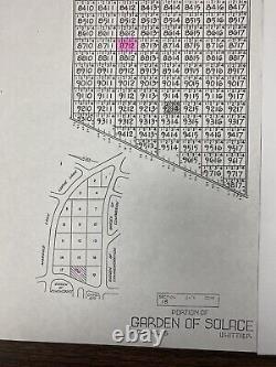 Rose Hills Memorial Park & Mortuary Cemetery 4 Plots Side by Side