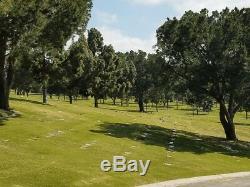 Rose Hills Memorial Park & Mortuary Cemetery 4 Plots Side by Side Whittier CA