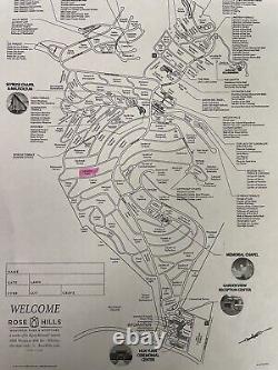 Rose Hills Memorial Park Whittier CA 3 Side-by-Side Single Cemetery Burial Plots