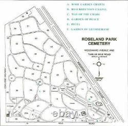 Roseland Park Cemetery, Berkley MI-Six Cemetery Plots (all or split)
