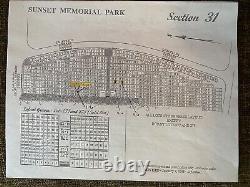 SALE Cemetery Plots $600 Ea. Sunset Memorial Park N Olmsted Oh Volume Pricing