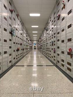 Single Capacity Indoor Burial Crypt at Inglewood Park Cemetery Inglewood, CA