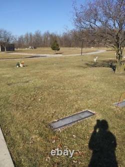 Single Cemetery Plot in Highland Park Cemetery in NE Ft Wayne Price Drop