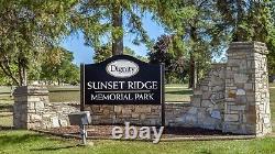 Sunset Ridge Memorial Park 1 niche for sale $1,500 (Bldg 1, Level A, Niche 20)