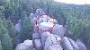 This Drone Made A Terrifying Discovery After Spotting This High Up On A Mountain Boulder