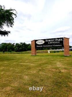 Two (2) Cemetery Lots in Sold Out Section Of Forest Park Lawndale In Houston TX