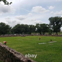 Two (2) Cemetery Lots in Sold Out Section Of Forest Park Lawndale In Houston TX