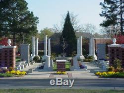 Two Adjoining Cemetery Plots, Peninsula Memorial Park, Newport News VA (ASAP)