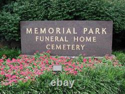 Two Memorial Park Cemetery Plots Memphis Tennessee