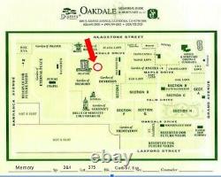 Two Plots in Oakdale Memorial Park Cemetary. $12,300 for both or $7000 for one